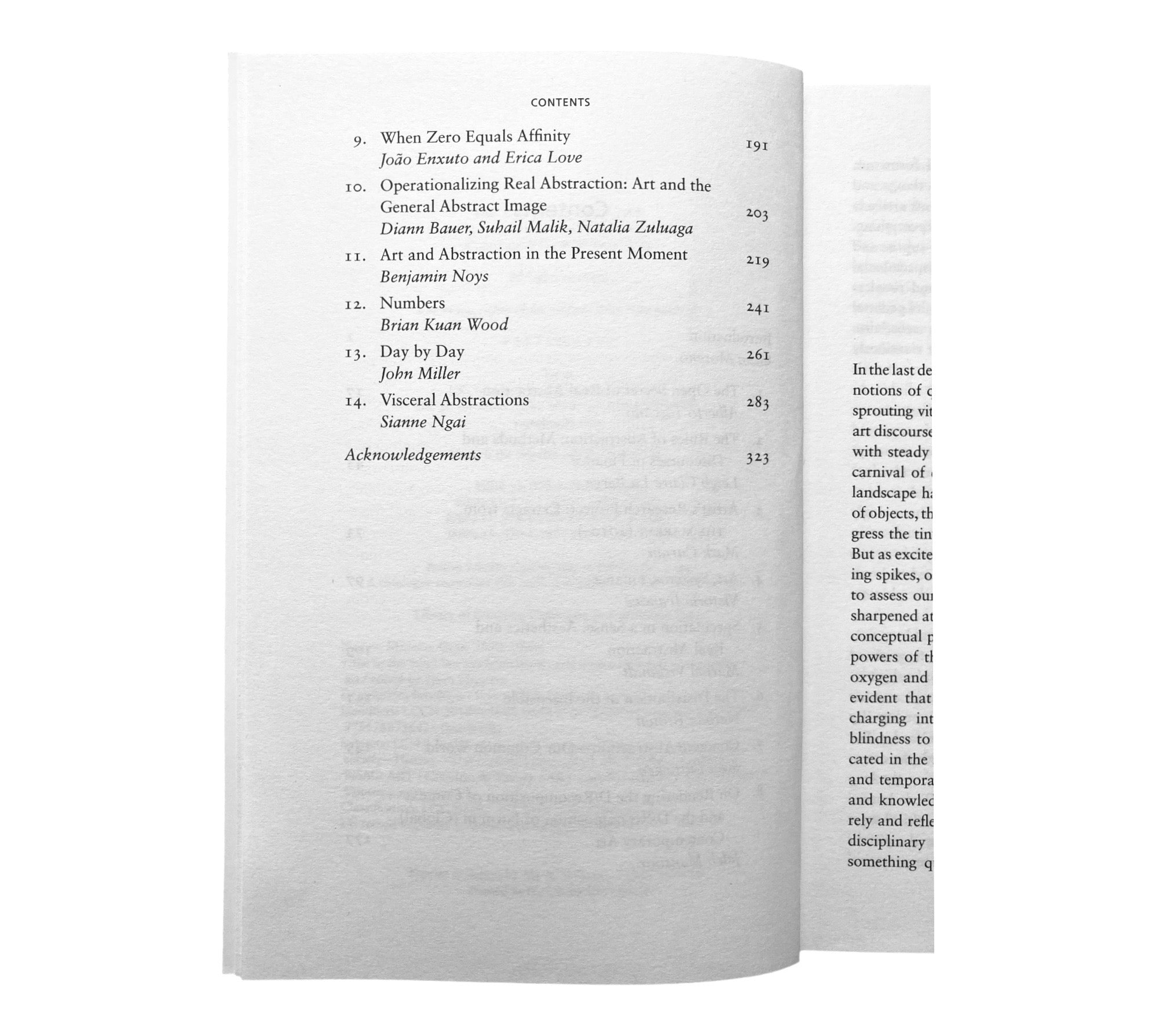 In the Mind But Not From There: Real Abstraction and Contemporary Art