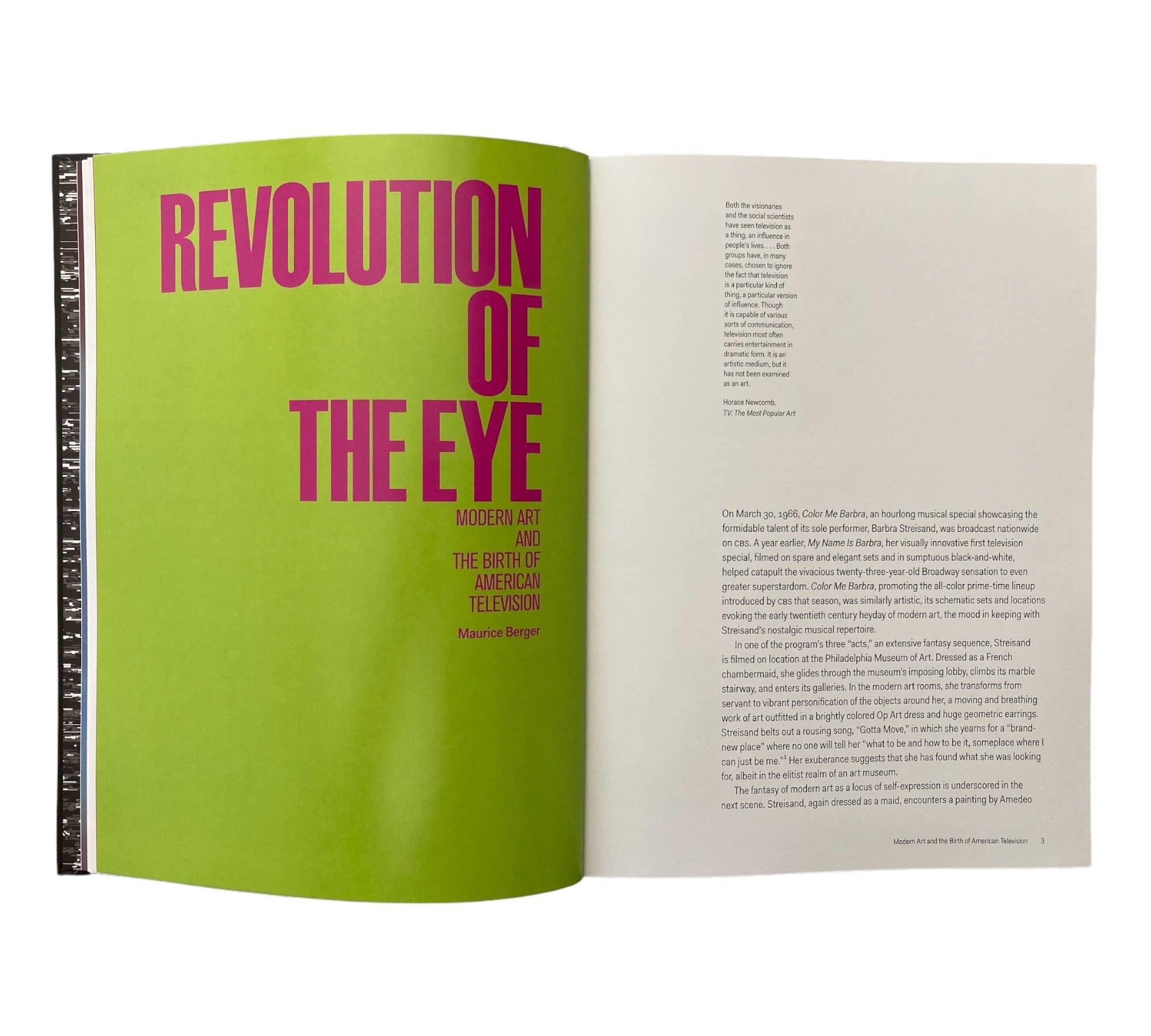 Revolution of the Eye: Modern Art and the Birth of American Television