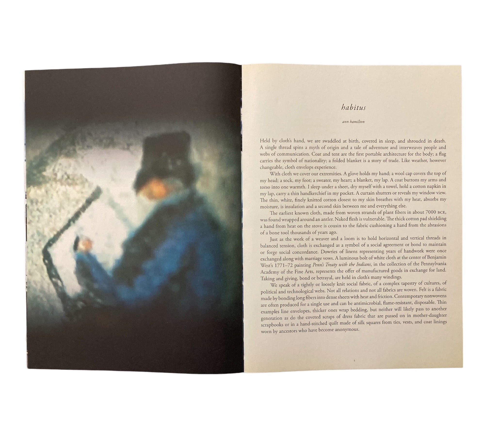 Ann Hamilton: Habitus