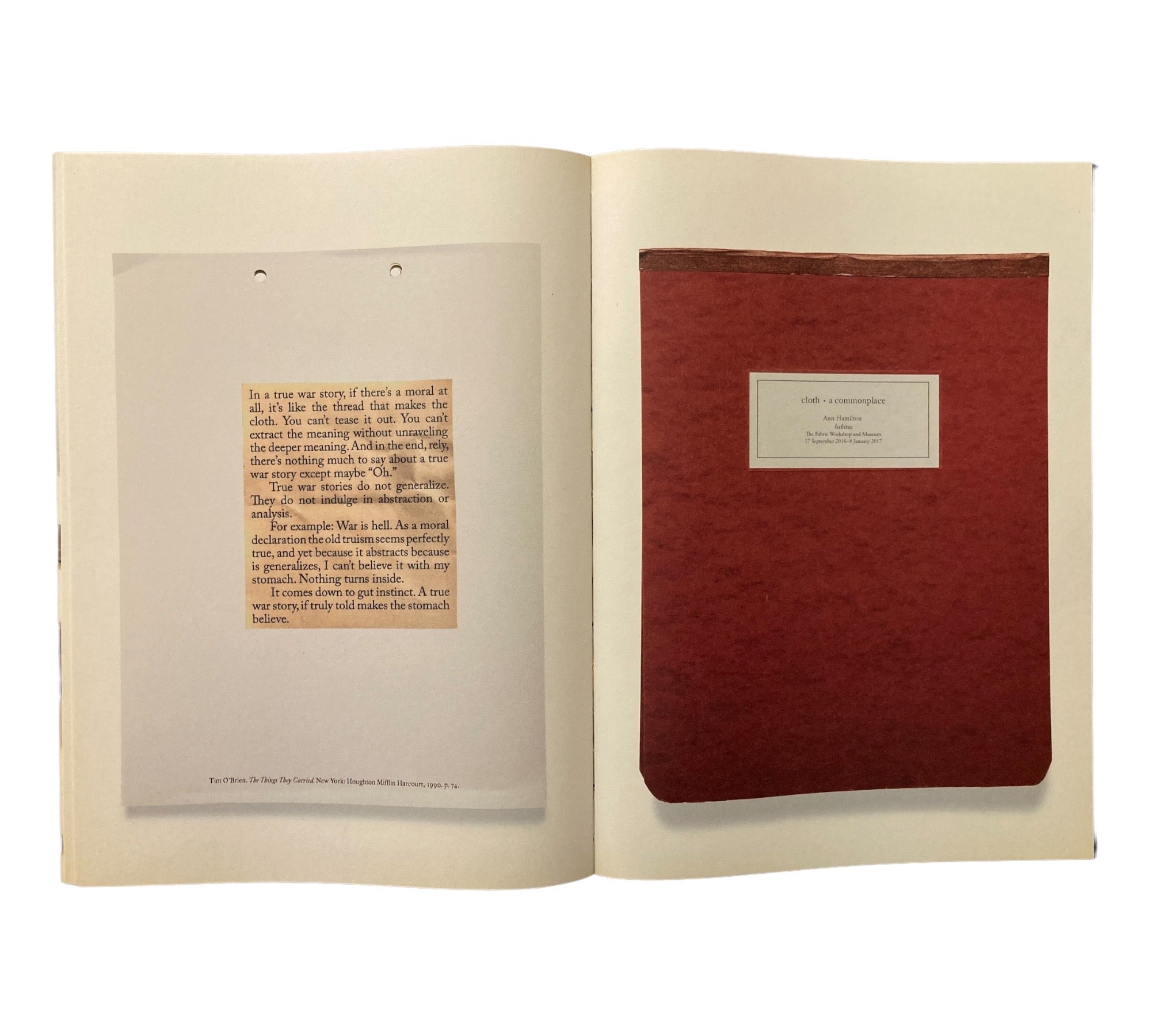 Ann Hamilton: Habitus