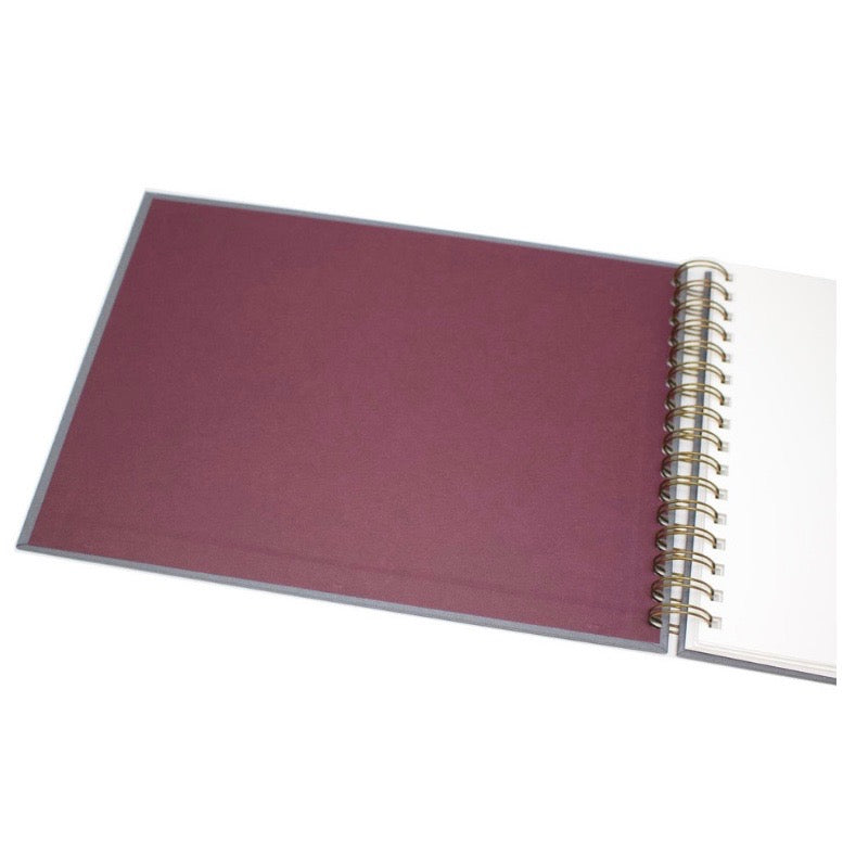 Premium Spiral Bound 240gsm Sketchbook - A4 Landscape