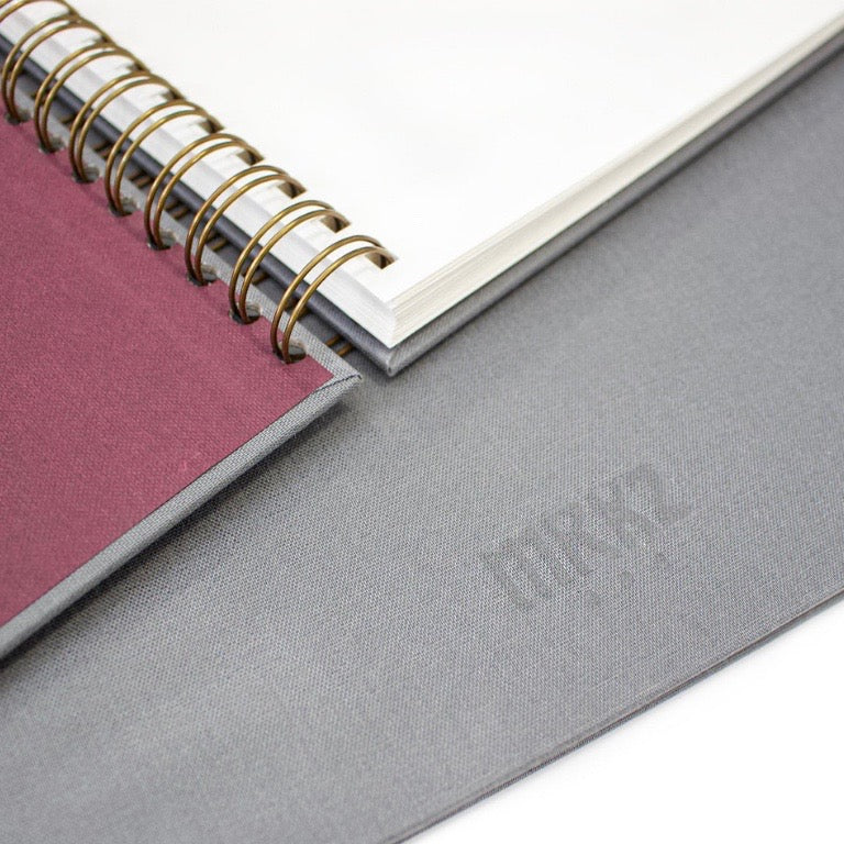 Premium Spiral Bound 240gsm Sketchbook - A4 Landscape
